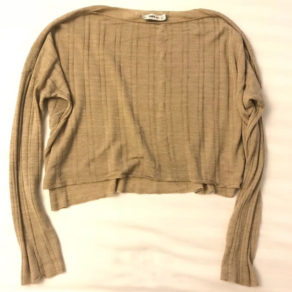 Zara Cropped Sweater